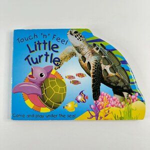 2/$6 Touch 'n' Feel Little Turtle book by The Book Company (Board)